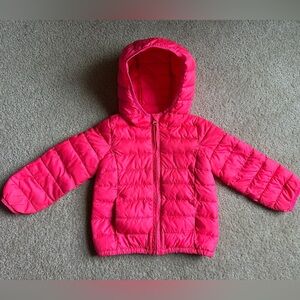 GAP Neon Pink Toddler Jacket